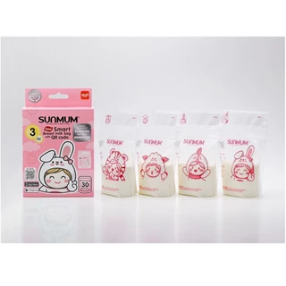 ซันมัม ถุงเก็บน้ำนมแม่ ขนาด 3 ออนซ์/8ออนซ์ (ยกลัง) - Sunmum Breast Milk Storage Bags (3oz/8oz)
