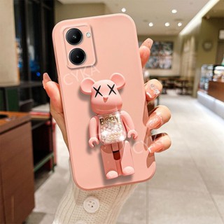 พร้อมส่ง เคสโทรศัพท์มือถือแบบนิ่ม ลายการ์ตูนตุ๊กตาน่ารัก พร้อมขาตั้ง สําหรับ Realme 10 Pro 10Pro+ Realme 10 5G Realme10Pro+