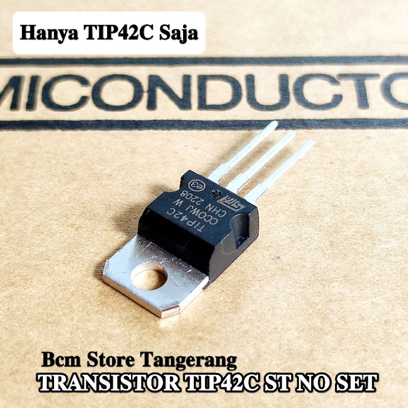 (1 ชิ้น) ทรานซิสเตอร์ TIP42C TIP42 C TIP 42 C ST SUPER NO SET