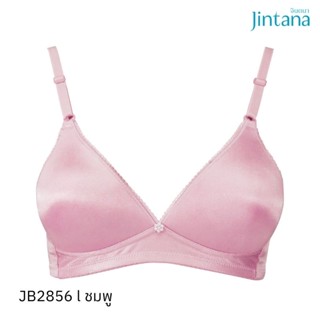 Jintana เสื้อชั้นใน (ไม่เสริมโครง) รุ่น Basic Bra รหัส JB2856 สีชมพู