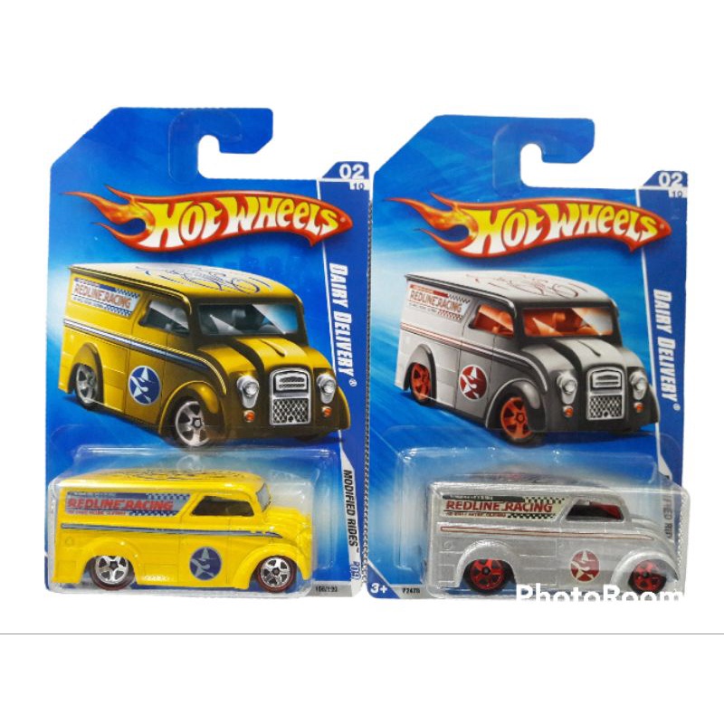 Hotwheels Dairy Delivery Red Line