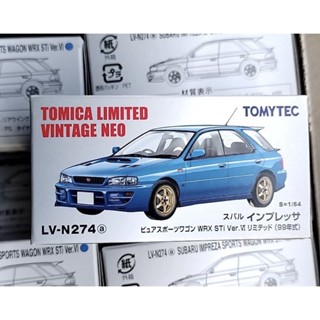 💕พร้อมส่ง  Tomytec LV-N274a Subaru Impreza Pure Sports Wagon WRX STi Ver.VI Limited (Blue) 1999