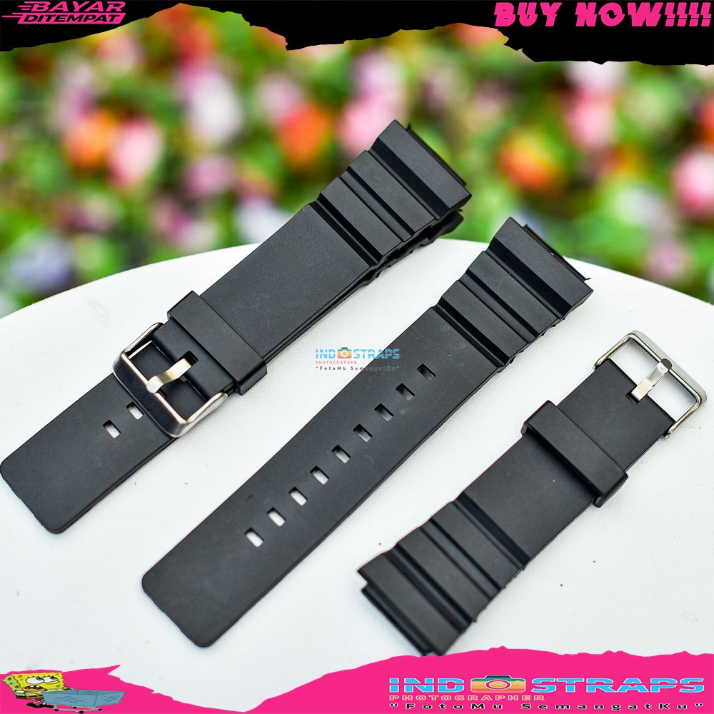 QQ QNQ Q&Q M136 M-136 สีดํา QUALITY WATCH STRAP