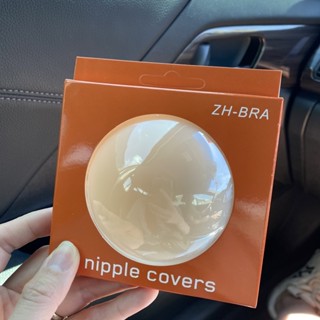 ซิลิโคนปิดหัวนมไร้กาว👙ปิดจุกนมสูญญากาศ แผ่นปิดหัวนม ซิลิโคนบ…