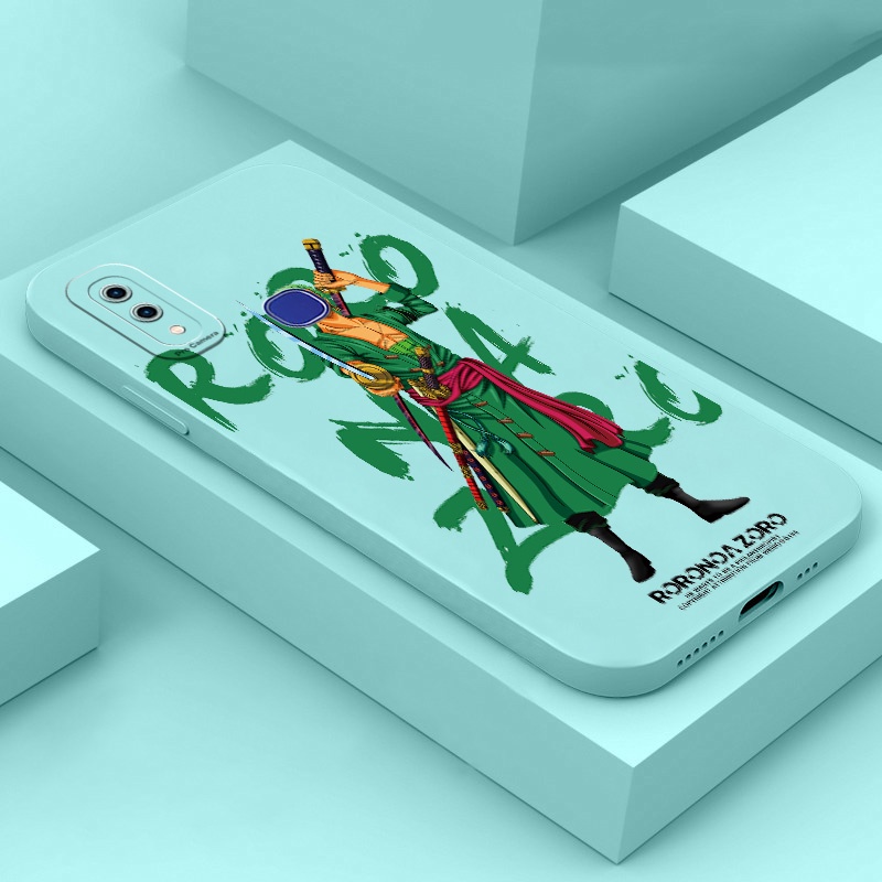 Angel Eye ปลอกใช้งานร่วมกับ Vivo Y85 Y85A V9 Soft Tpu กันกระแทกปกหลังการ์ตูนอะนิเมะ One Piece Sauron