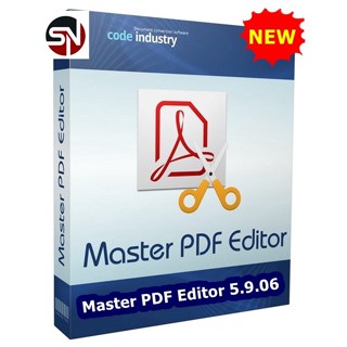 Master PDF Editor 5.9.06 โปรแกรมเปิด PDF แก้ไขไฟล์ PDF แปลงไฟล์ PDF ถาวร ตลอดอายุใช้งาน พร้อมวิธีติดตั้ง