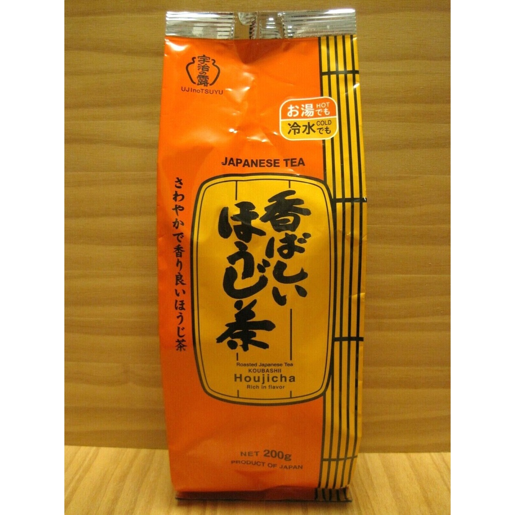 Kyoto Houjicha ชาเขียว ใบหลวม ญี่ปุ่น 200 กรัม โฮจิฉะ ร้อน เย็น