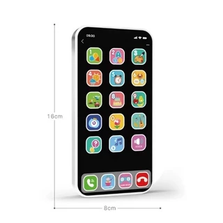 (พร้อมส่งร้านในไทยจ้า) Iphone ไอโฟนสำหรับเด็ก โทรศัพท์ของเล่น ของเล่นเสริมพัฒนาการ ขนาดเท่าของจริง