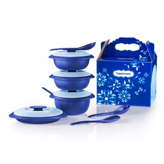 Tupperware รุ่น Royale Blue Petit Serveware Set