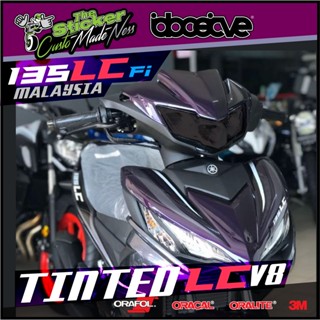 Tinted LAMPU KEPALA YAMAHA 135 LC Fi ( LC V8) BARU 2022 ผลิตภัณฑ์จากธรรมชาติ -