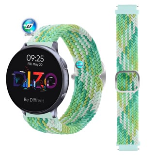 Realme DIZO Watch R สายพูดคุย ไนลอน สายกีฬา สําหรับ realme Techlife DIZO Watch R Talk GO สายนาฬิกา realme DIZO Watch R สายรัดข้อมือกีฬา