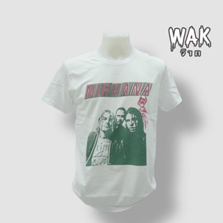 เสื้อวง Nirvana ลิขสิทธิ์แท้100% ลาย Flipper