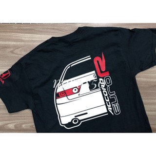 [COD] {พร้อมส่ง เสื้อยืดแขนสั้นลําลอง ผ้าฝ้าย 100% พิมพ์ลาย Honda Accord Euro R Car Racing พลัสไซซ์ ของขวัญวันเกิด