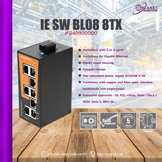 IE-SW-BL08-8TX 1240900000 Industrial Ethernet Switch 8 ports