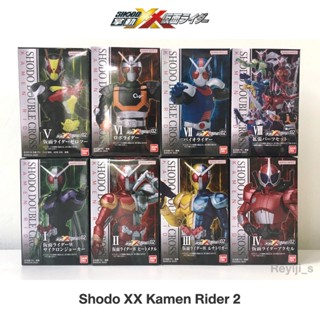 *ฝากขาย*Bandai Shodo XX 2 Kamen Rider Shodo W Double Robo Rider Bio Rider Zero Two