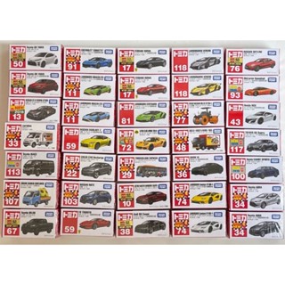 TOMICA TAKARA TOMY (กล่องขาวแดง ชุดที่ 7) โทมิก้า รถเหล็ก รถของเล่น ของใหม่ในซีน