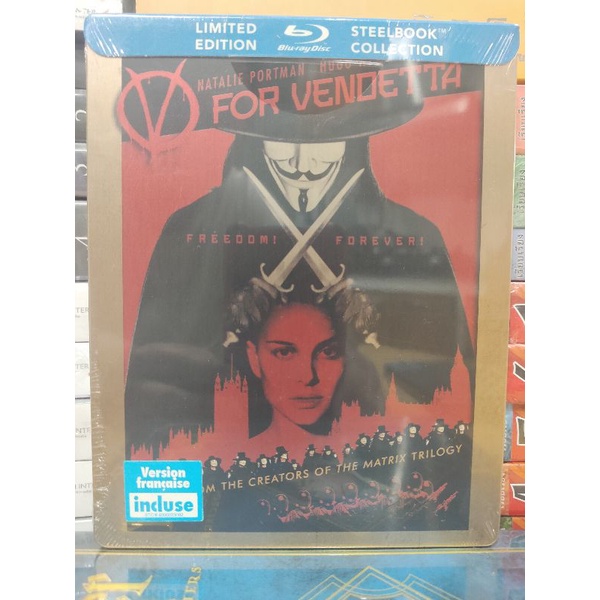 Blu-ray Steelbook V For Vendetta