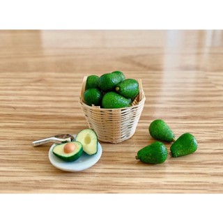 avocado 🥑 ดินปั้นจิ๋ว อะโวคาโดจิ๋ว ขนาด 1-1.2 cm. 🥑ราคา/ชุด 3 ชิ้น🥑