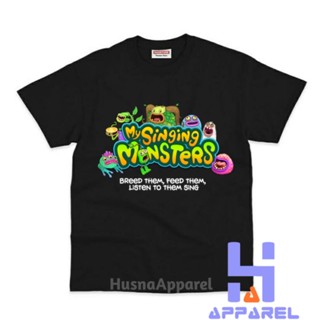 เสื้อยืด พิมพ์ลาย My SINGING MONSTERS สําหรับเด็ก