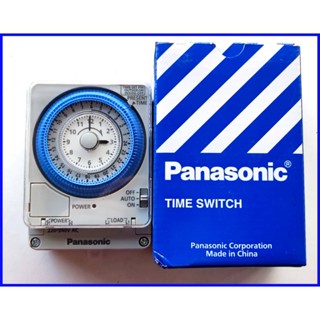 PANASONIC นาฬิกาตั้งเวลา พานาโซนิค 24 ชั่วโมง มีแบตเตอรี่สำรองไฟ 300ชั่วโมง AUTOMATIC TIME SWITCH TB38809NE7