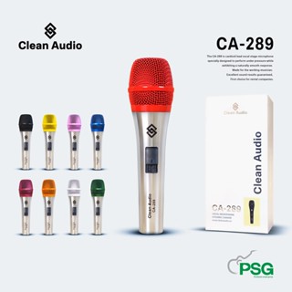 CLEAN AUDIO : SERIES : CA-289 CHROME SERIES Dynamic Microphone All Head Color Series