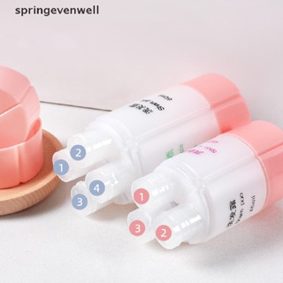 [springevenwell] 3 in 1 / 4 in1 กล่องเก็บเจลอาบน้ํา แชมพู เครื่องสําอาง สําหรับเดินทาง