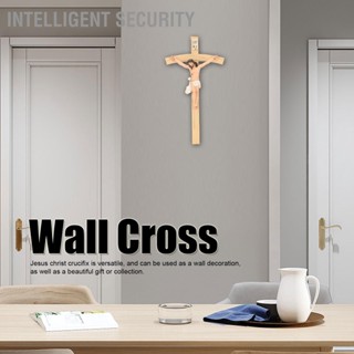 BIntelligent Security Jesus Christ Crucifix ไม้กางเขน สําหรับตกแต่งบ้าน เก็บสะสม ของขวัญ