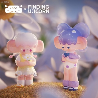 (สปอตสินค้า)✣▨✚กำลังมองหายูนิคอร์นกลืนเกาะเมฆในนามของดอกไม้ Series Blind Box Trendy Play Figures Ornament Gifts Trendy G