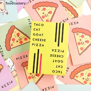 Fty ใหม่ Taco Cat Goat Cheese Pizza การ์ดเกมของเล่น สําหรับครอบครัว ปาร์ตี้ ของขวัญ