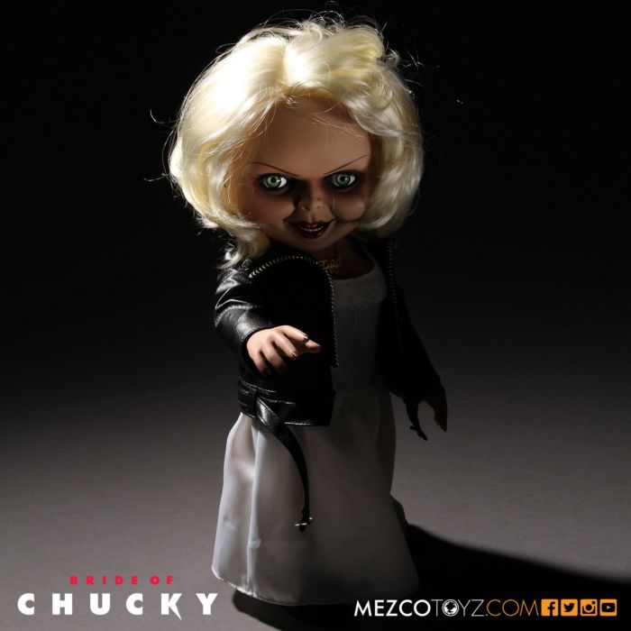 Mezco Toyz Bride of Chucky Tiffany 15” Talking Doll