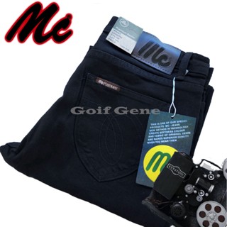 Mc Jeans กางเกงยีนส์ ขากระบอกใหญ่ สี Black สินค้าพร้อมส่ง