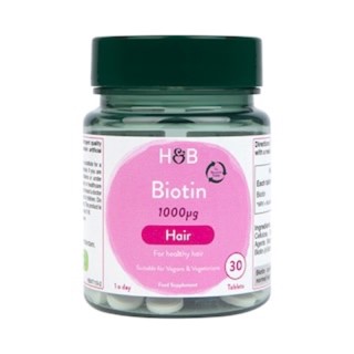 💙แท้💯% จากอังกฤษ🇬🇧 พร้อมส่ง🌟Biotin 100 ug จาก Holland &amp; Barrett- 30 tablets🌟เพื่อผมสลวยสุขภาพดี