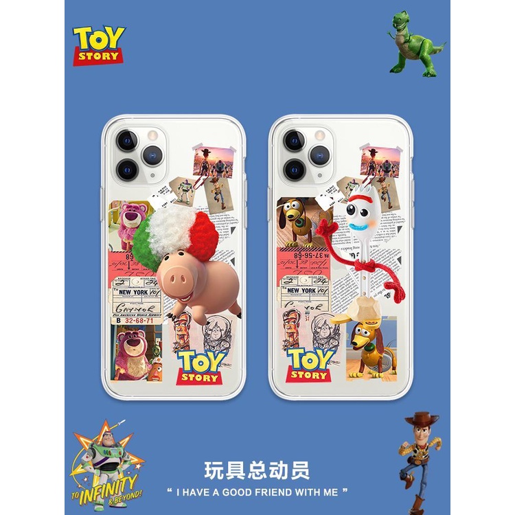 Toy Story for เคสไอโฟน iPhone X Xr Xs Max cover 11 12 14 pro max เคส 7 8 Plus Se 2020 8 พลัส 13 pro max case TPU