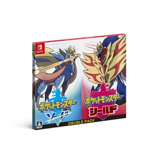 Pokemon Sword Shield Double Pack Nintendo Switch วิดีโอเกมจากญี่ปุ่น หลายภาษา ใหม่