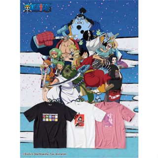 One Piece Red เสื้อยืด Uniqlo one piece tshirt lutfy premium Japanese anime_24