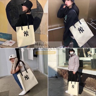 พร้อมส่ง ของแท้ 💯% MLB Canvas Tote Bag กระเป๋าสะพาย ผ้าแคนวาส