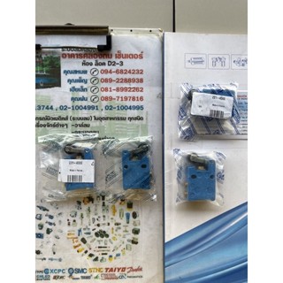 CROUZET 221-4560 Pneumatic micro valve 3/2 way Rol Lever วาล์วลม3ทาง
