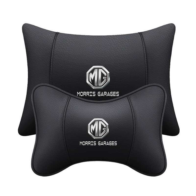 PU หนังรถหัวคอหมอนรถ Headrest คอสนับสนุนที่นั่งสําหรับ MG 3 5 6 HS ZS EV MG3 3SW MG5 MG6 MG7 ZR EHS 