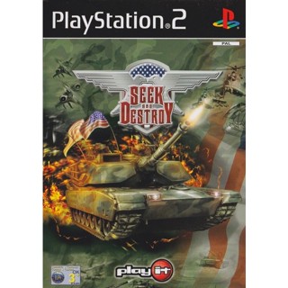 Seek and Destroy (USA) PS2 แผ่นเกมps2 แผ่นไรท์ เกมเพทู