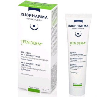 ISISPharma TEEN DERM K 30ml ครีมรักษาสิวอุดตัน สิวอักเสบน้อย-ปานกลาง ควบคุมความมัน