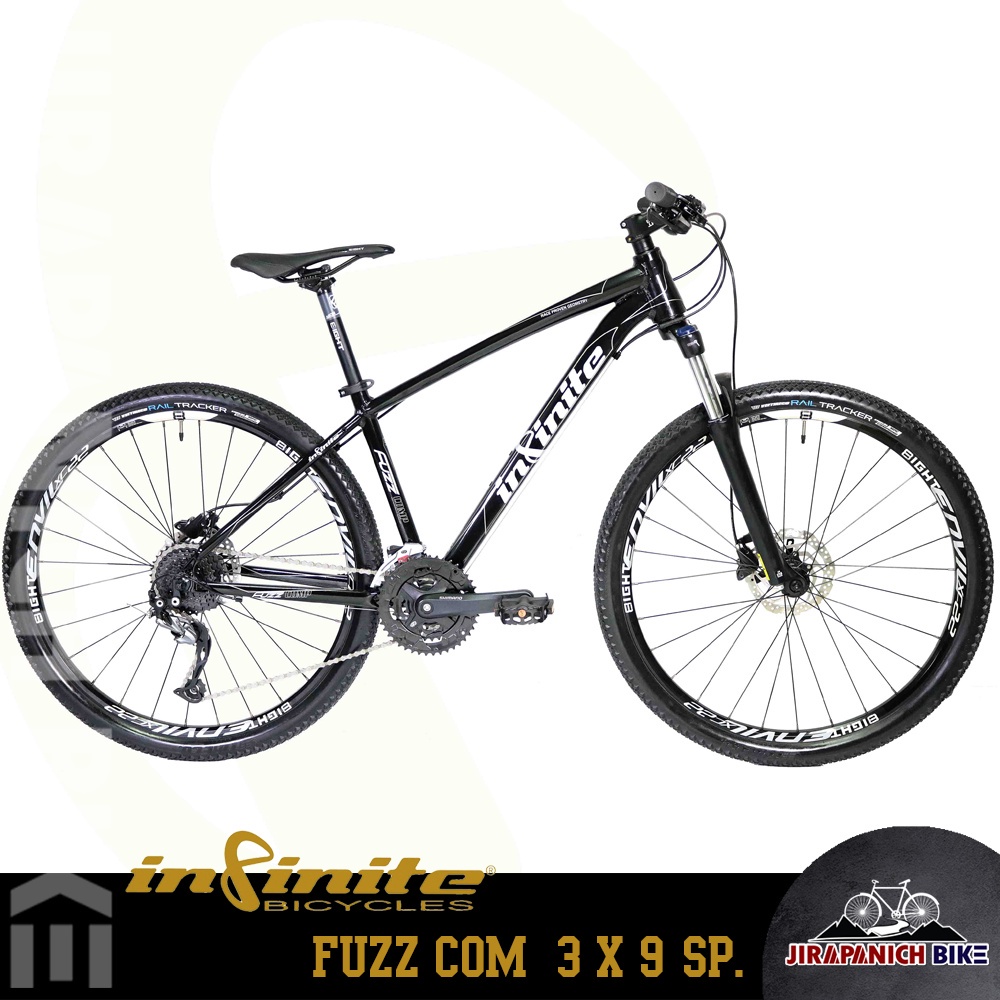 (ลดสูงสุด500.- พิมพ์HDC500R)จักรยานเสือภูเขา INFINITE รุ่น FUZZ COMP (เฟรมอลูมิเนียม ,Shimano Alivio 3x9 Sp)