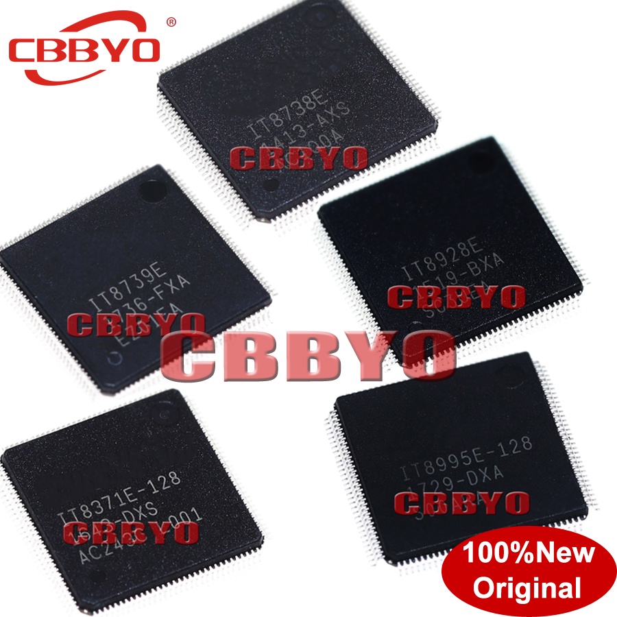((1ชิ้น) ใหม่เอี่ยม IT8995E-128 IT8386E-192 IT8371E-128 IT8928E IT8738E IT739E QFP-128