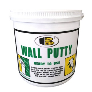 เคมีโป้ว สีโป้ว บอสนี่ BOSNY Wall Putty B219 สีขาว ขนาด 5 kg.