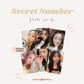 โฟโต้การ์ด รุ่น Secret NUMBER Unofficial Gf Selca