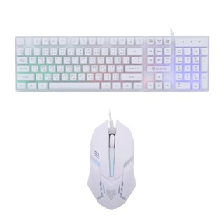 Keyboard+mouse White NUBWO SAVITAR NKM-623 combo set