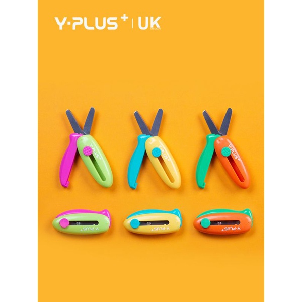 YPLUS กรรไกรนิรภัยสําหรับเด็ก - Cuckoo SC170201儿童折叠安全剪刀