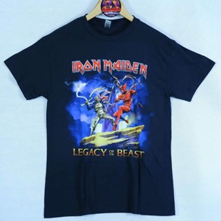 เสื้อวงลิขสิทธิ์แท้ " Ironmaiden ลาย LEGACY BEAST FIGHT"