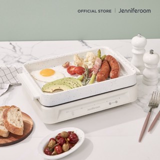 Jenniferoom เตาไฟฟ้าอัจฉริยะ Multi Grill 4 L. รุ่น JRTH-MG1910WH