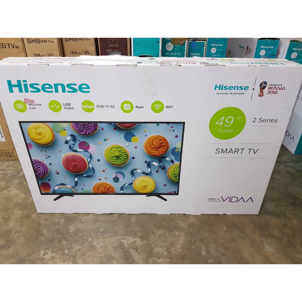 Hisense 49 นิ้ว 49N2170W LED FHD SMART TV ปี 2018 (สินค้า Clearance)