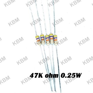 Resistor ตัวต้านทาน 47Kohm 0.125W 0.25W 1W 2W 3W